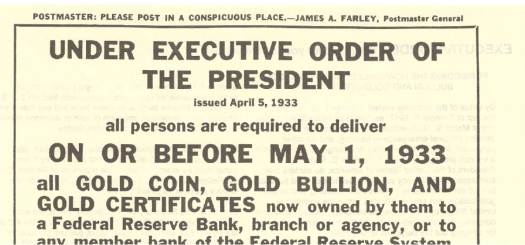 Gold Confiscation Act